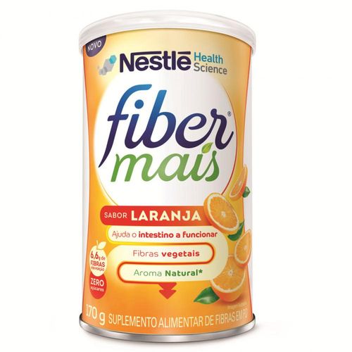 Fiber Mais Sabor Laranja Nestlé 170g