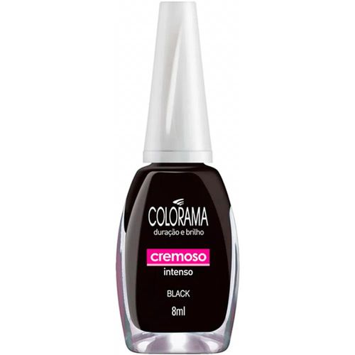 Esmalte Colorama Cremoso Black 8ml