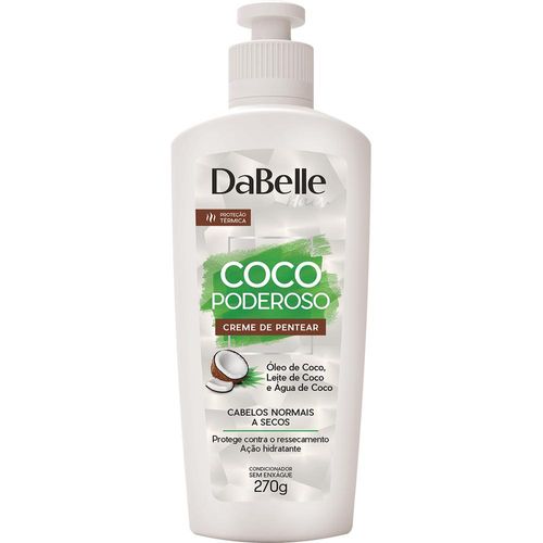 Creme para Pentear Coco Poderoso Dabelle 270g