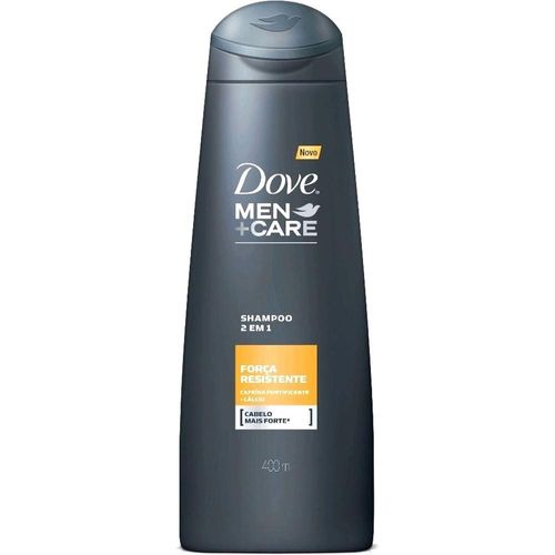 Shampoo 2 em 1 Dove Men Care Força Resistente 400ml
