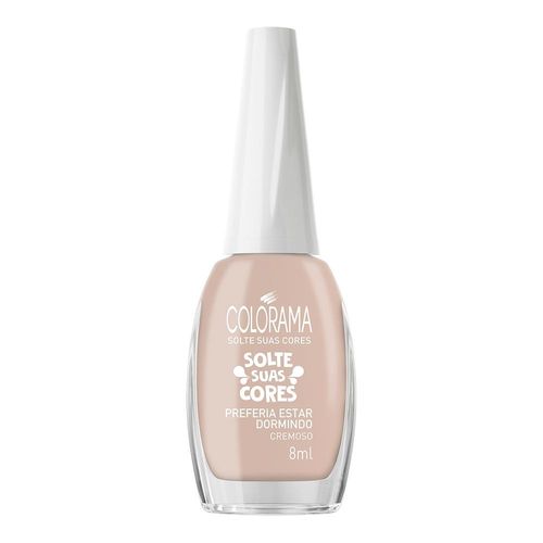 Esmalte Colorama Solte Suas Cores Cremoso Preferia Estar Dormindo 8ml