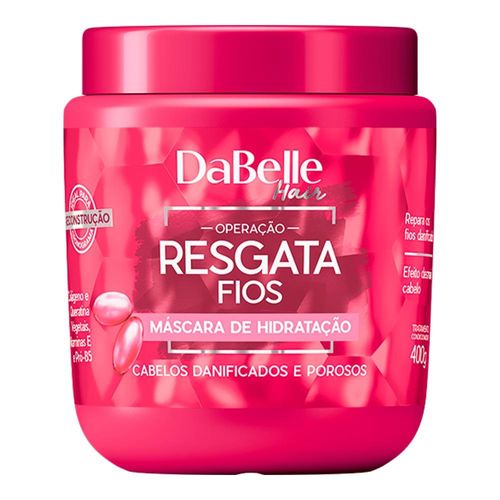 Dabelle Máscara Mascara Capilar Resgata Fios 400g
