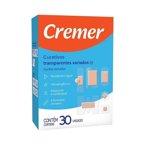 Curativo Cremer Variados 6 Formatos com 30 Unidades