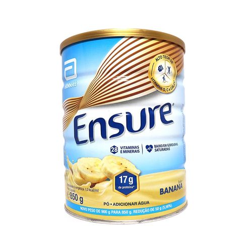 Suplemento Nutricional Ensure Banana 850g