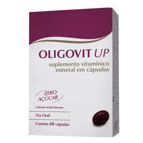 Suplemento Vitamínico Mineral Oligovit Up com 60 Cápsulas
