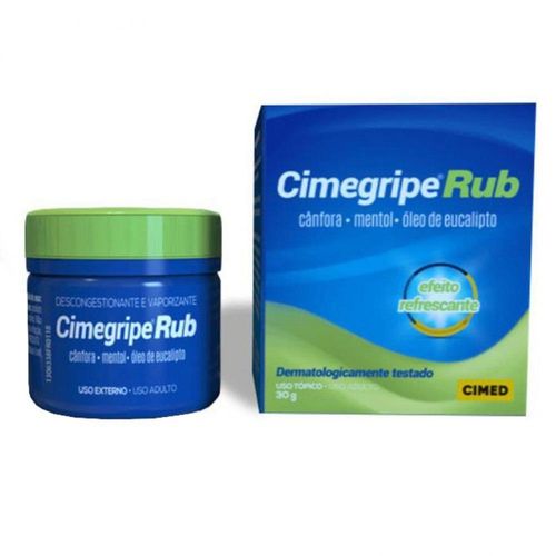 Cimegripe Rub Pomada de Uso Dermatológico Frasco 30g
