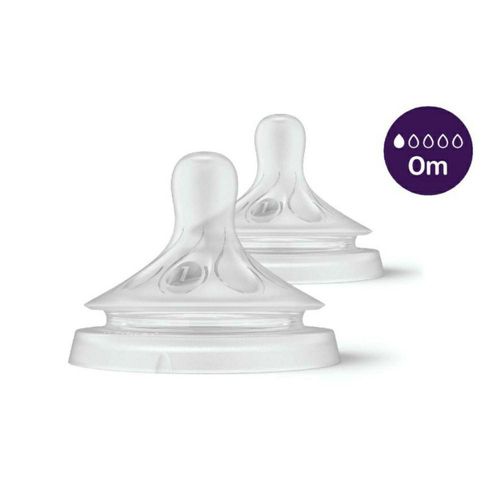 Bico de Mamadeira Avent Philips Pétala 0.3 0 Meses SCY961/02 N°1 com 2 Unidades