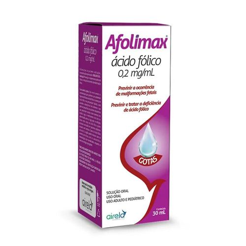 Afolimax 0,2mg/ml Solução Oral Frasco Gotejador 30ml