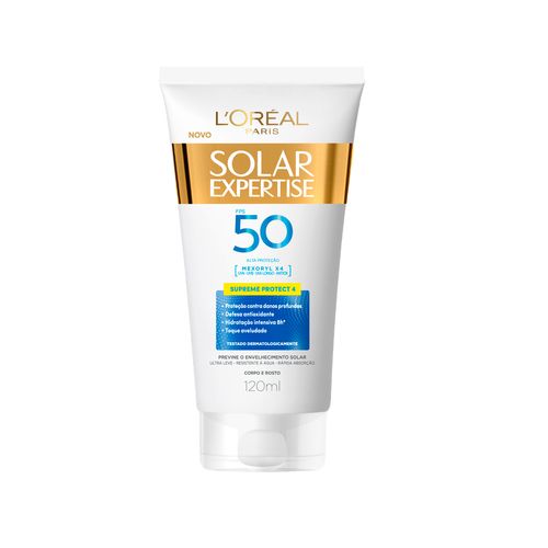 Protetor Solar L'Oréal Expertise Supreme Protect 4 FPS50 120ml