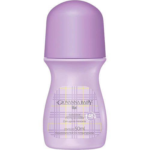 Desodorante Roll-On Feminino Lilac Giovanna Baby 50ml