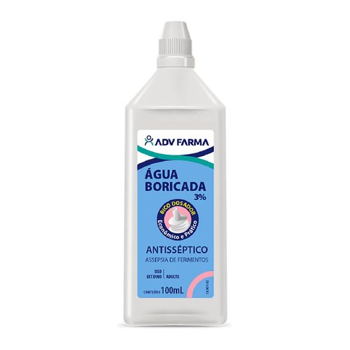 Água Boricada Adv 100ml