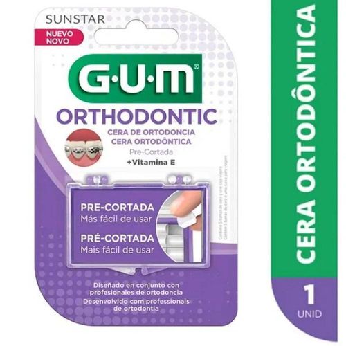 Cera Ortodôntica Gum com 5 Unidades
