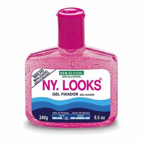 Gel Capilar Fixador Ny. Looks Forte Fixação 240g