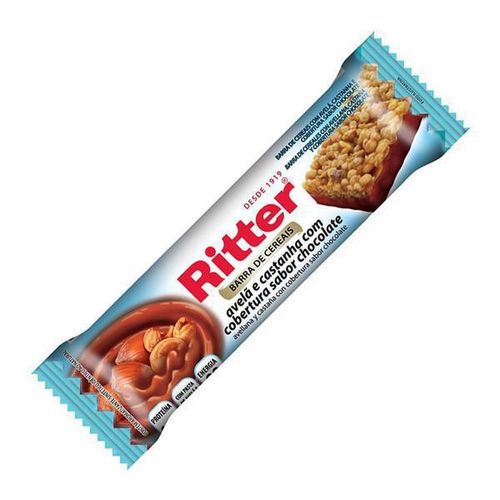 Barra de Cereal Light Ritter Avelã Castanha e Chocolate 25g