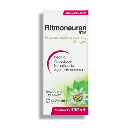 Ritmoneuran Rtm 35mg/ml Solução de Uso Oral Frasco 100ml