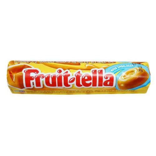 Display Balas Duras Fruit-Tella Sabor Leite Condensado com 15 Unidades com 41g