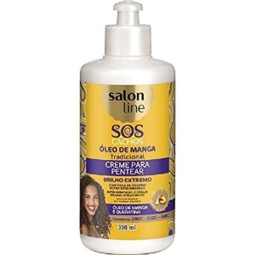 Creme para Pentear Salon Line S.O.S Cachos Óleo de Manga 300ml