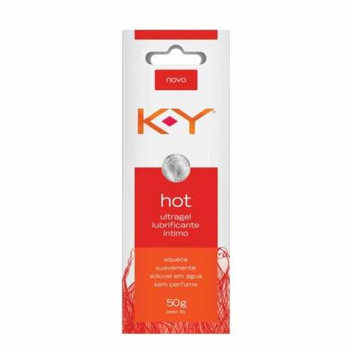 Ultragel Lubrificante Íntimo K-Y Hot 50g
