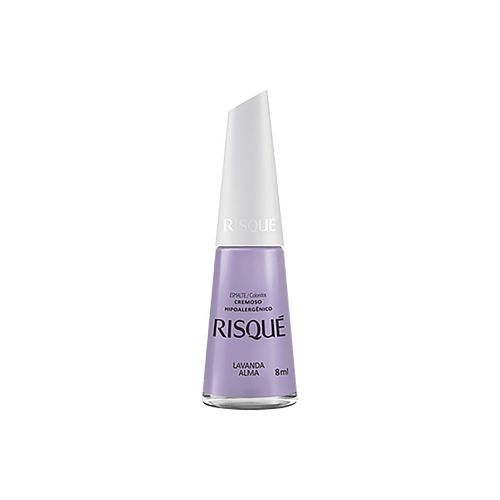 Esmalte Cremoso Risqué Lavanda Alma com 8ml