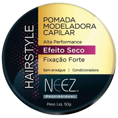 Neez Pomada Modeladora Capilar Efeito Seco 50g