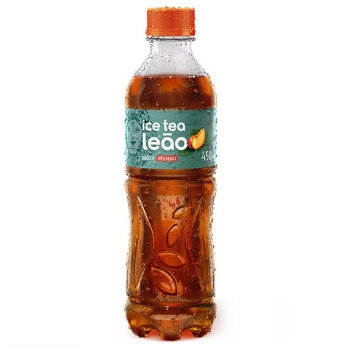 Chá Gelado Fuze Sabor Pêssego Leão 450ml