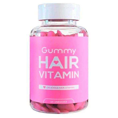 Vitamina Capilar Gummy Hair Vitamin com 60 Gomas