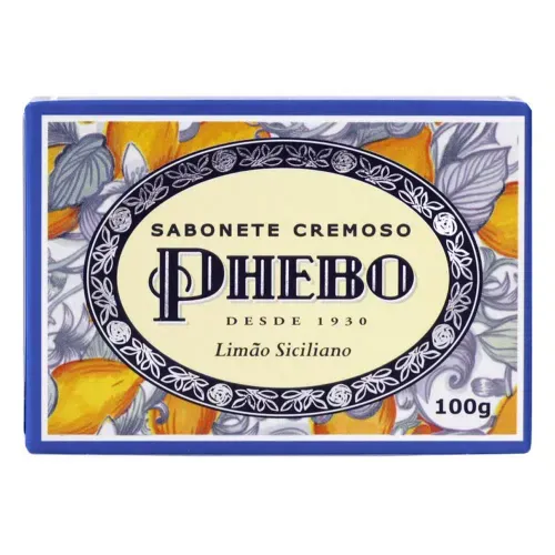 Sabonete Phebo Mediterraneo Limão Siciliano 100g