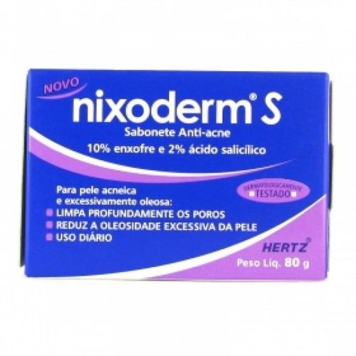 Sabonete Nixoderm S 80g