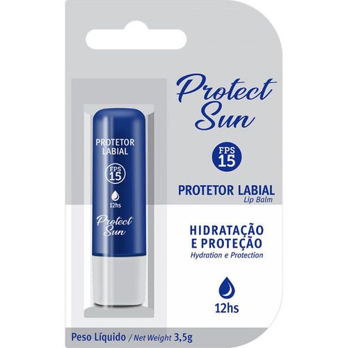 Protetor Labial Protect Sun FPS 15 Ziin Ziin 3,5g