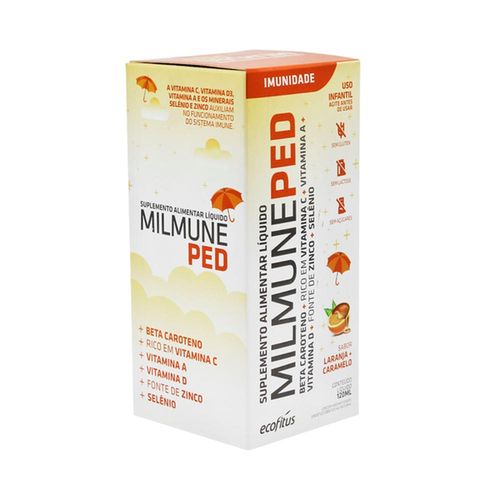 Suplemento Alimentar Líquido Milmune Ped 120ml