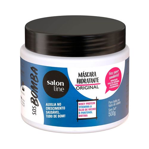 Máscara Hidratante Capilar S.O.S Bomba Original Salon Line 500g