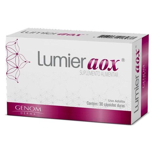 Lumier Aox Genom com 30 Cápsulas