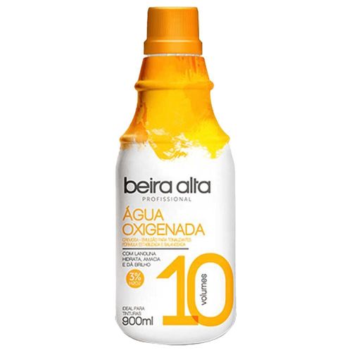 Água Oxigenada Cremosa 10 Volumes 900ml