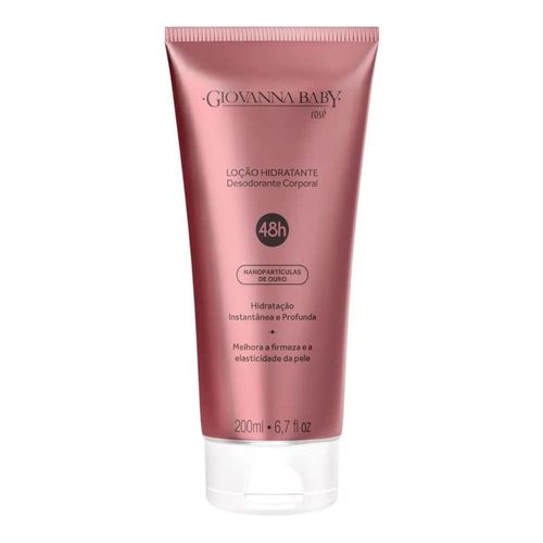 Loção Hidratante Corporal Rosé Giovanna Baby 200ml