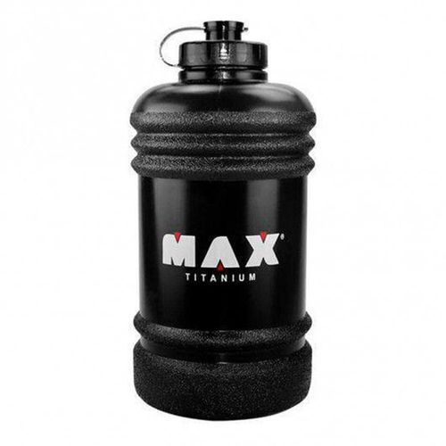 Galão para Água Max Titanium Cor Preto Capacidade 2,2L
