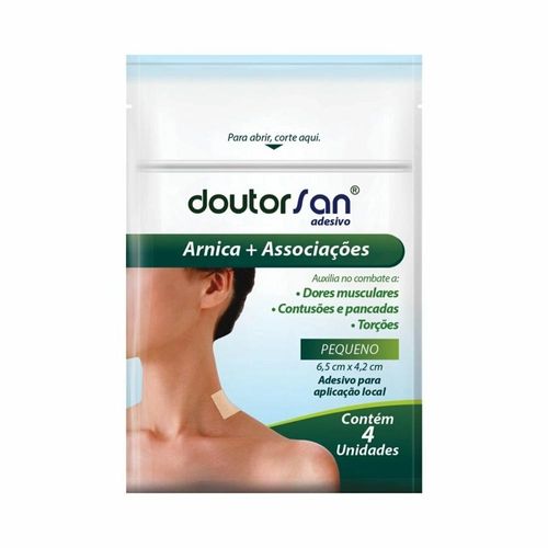 Doutorsan Tamanho Pequeno 6,5cm x 4,2cm com 4 Adesivos