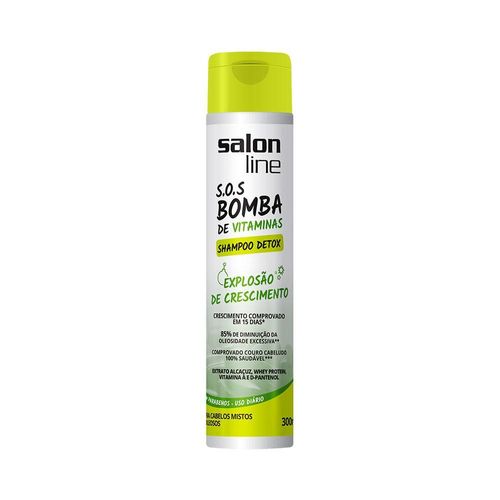 Shampoo Detox Salon Line S.O.S Bomba de Vitaminas 300ml