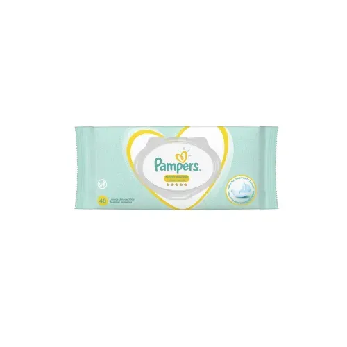 Lenços Umedecidos Pampers Recém-Nascido com 48 Unidades