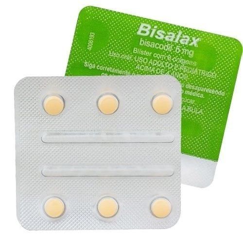 Bisalax 5mg com 25 Blísteres com 6 Drágeas