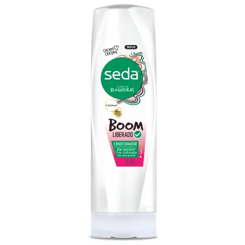 Condicionador Boom Liberado Seda 325ml
