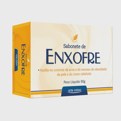 Sabonete de Enxofre em Barra Antiacne Arte Nativa 90g