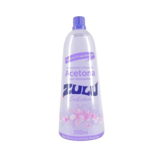 Removedor de Esmaltes com Acetona Zulu Seduction 500ml