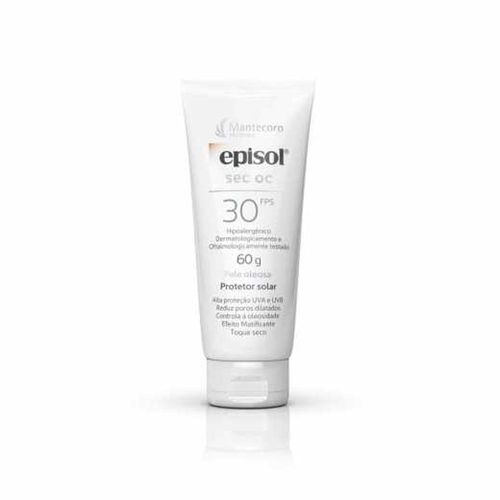 Protetor Solar Facial FPS 30 Episol Sec OC 60g