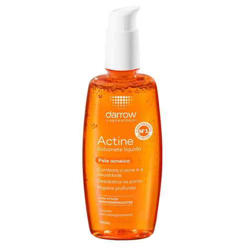 Sabonete Líquido Darrow Actine Pele Acneica 240ml