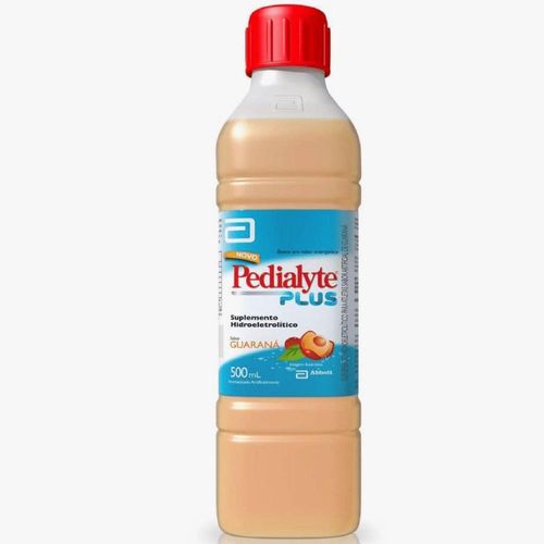 Suplemento Hidreletrolítico Pedialyte Plus Hidratação Sabor Guaraná 500ml