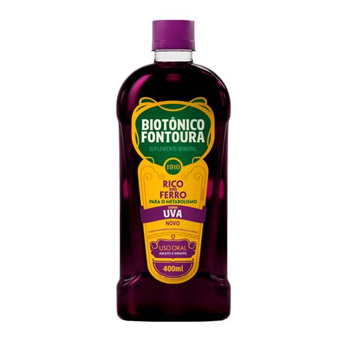 Biotônico Fontoura Sabor Uva 400ml