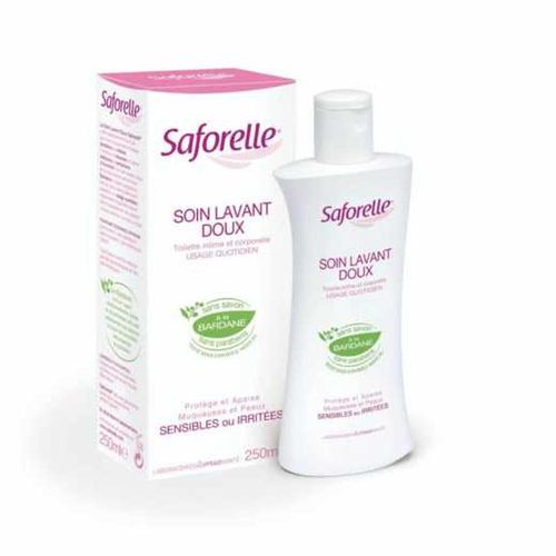 Sabonete Líquido Íntimo Saforelle Lavant Doux 250ml