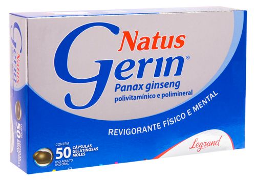 Natus Gerin com 50 Cápsulas