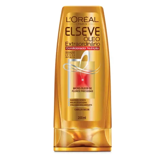 Condicionador Nutrição Elseve Óleo Extraordinário com 200ml
