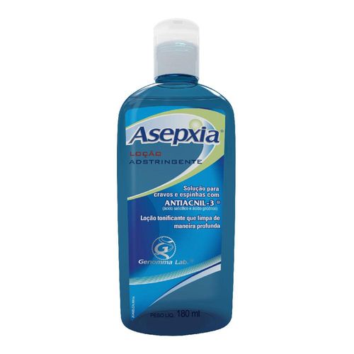 Loção Adstringente Asepxia Genomma 200ml